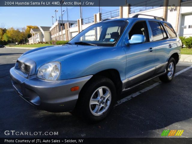 2004 Hyundai Santa Fe LX 4WD in Arctic Blue