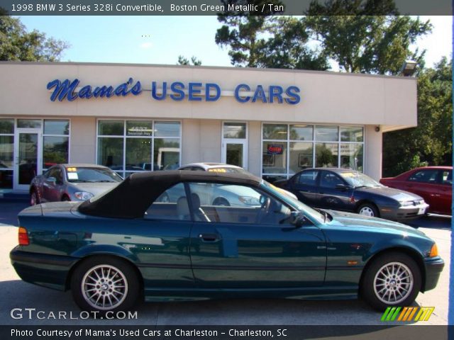 1998 BMW 3 Series 328i Convertible in Boston Green Metallic