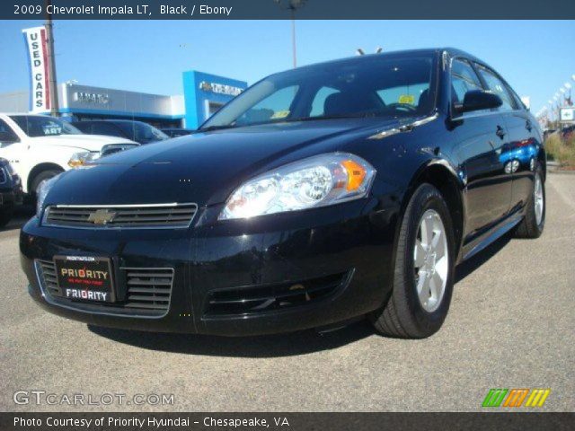 2009 Chevrolet Impala LT in Black