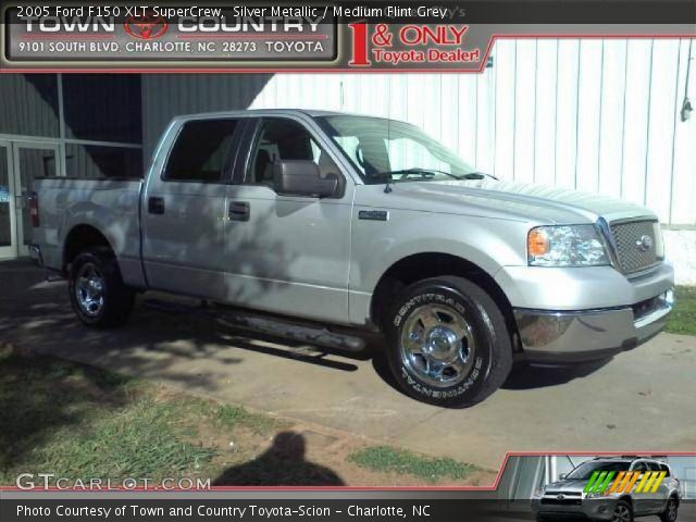 2005 Ford F150 XLT SuperCrew in Silver Metallic
