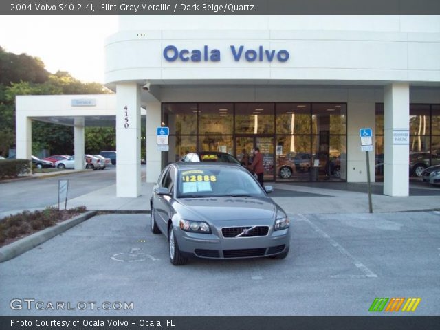 2004 Volvo S40 2.4i in Flint Gray Metallic