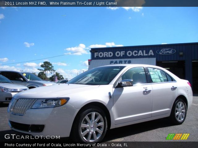 2011 Lincoln MKZ FWD in White Platinum Tri-Coat