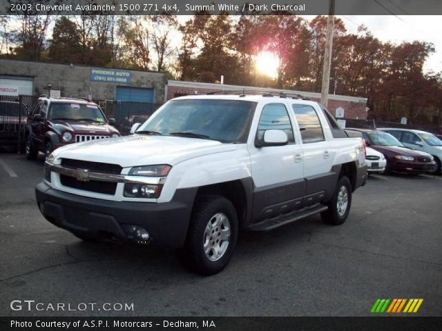 2003 Chevrolet Avalanche 1500 Z71 4x4 in Summit White