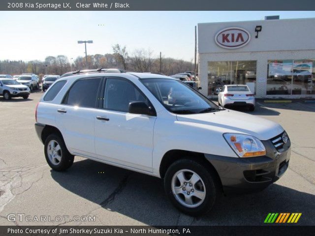 2008 Kia Sportage LX in Clear White