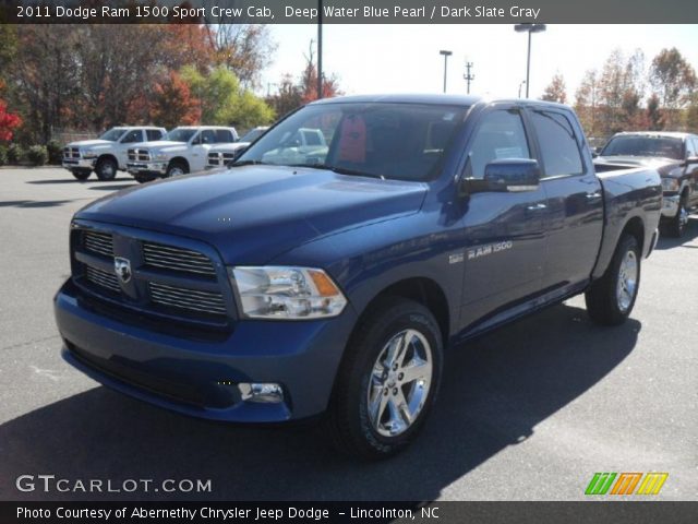 2011 Dodge Ram 1500 Sport Crew Cab in Deep Water Blue Pearl
