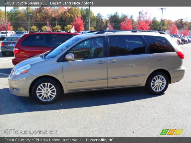 2008 Toyota Sienna XLE in Desert Sand Mica