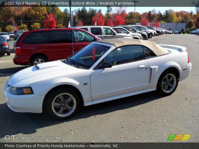 2002 ford mustang gt convertible. Oxford White 2002 Ford Mustang