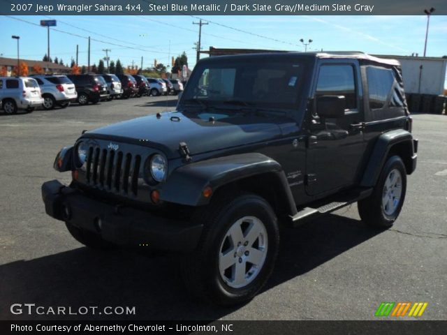 2007 Jeep Wrangler Sahara 4x4 in Steel Blue Metallic