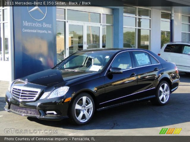 2011 Mercedes-Benz E 350 Sedan in Black