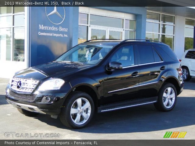 2011 Mercedes-Benz ML 350 in Black
