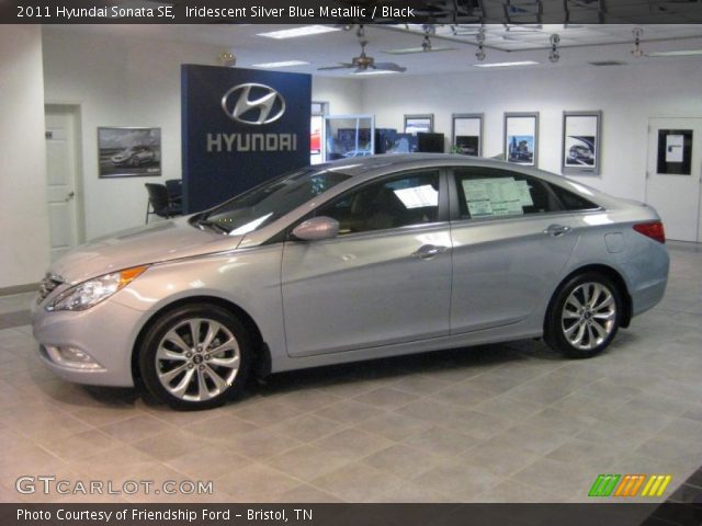 2011 Hyundai Sonata SE in Iridescent Silver Blue Metallic