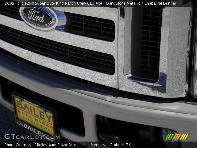 2009 Ford F250 Super Duty King Ranch Crew Cab 4x4 in Dark Stone Metallic