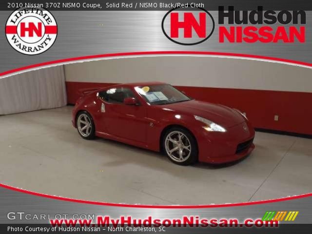2010 Nissan 370Z NISMO Coupe in Solid Red