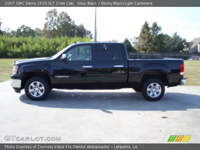 2007 GMC Sierra 1500 SLT Crew Cab in Onyx Black