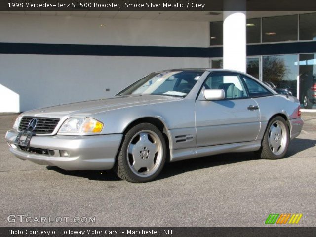 1998 Mercedes-Benz SL 500 Roadster in Smoke Silver Metallic