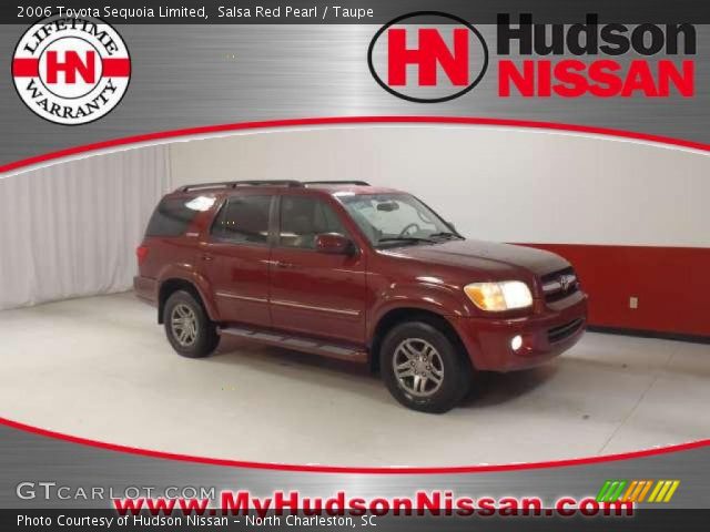 2006 Toyota Sequoia Limited in Salsa Red Pearl