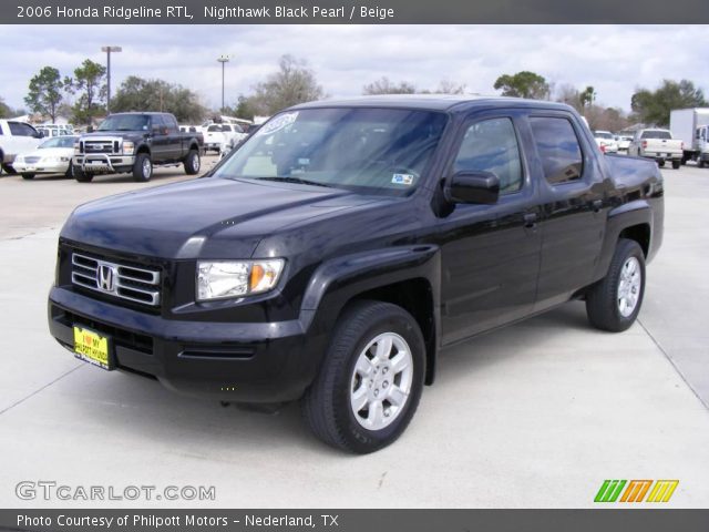 2006 Honda Ridgeline RTL in Nighthawk Black Pearl