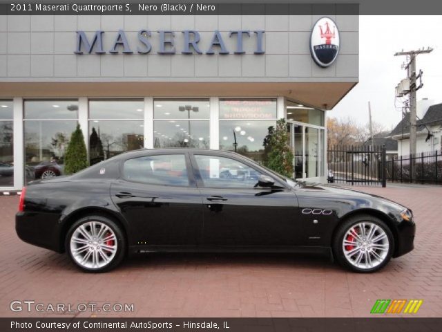 2011 Maserati Quattroporte S in Nero (Black)