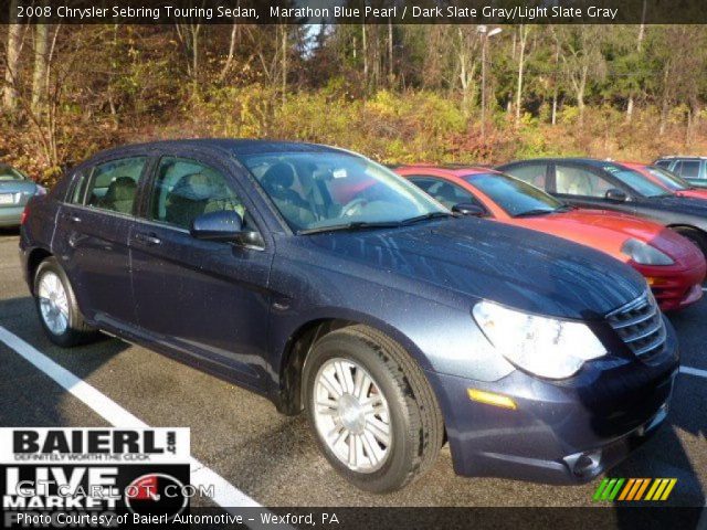 2008 Chrysler Sebring Touring Sedan in Marathon Blue Pearl
