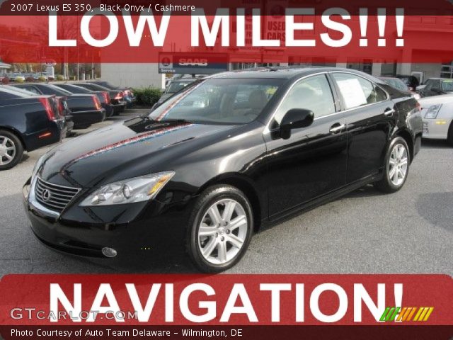 2007 Lexus ES 350 in Black Onyx