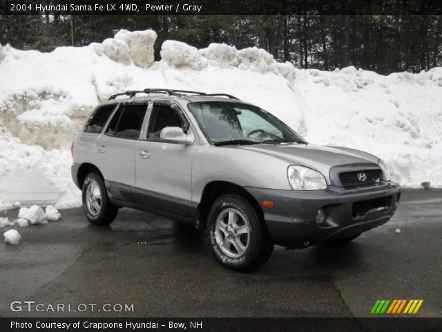 2004 Hyundai Santa Fe LX 4WD in Pewter