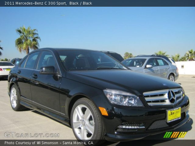 2011 Mercedes-Benz C 300 Sport in Black