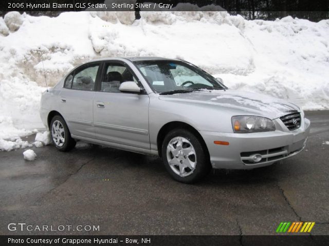 2006 Hyundai Elantra GLS Sedan in Sterling Silver