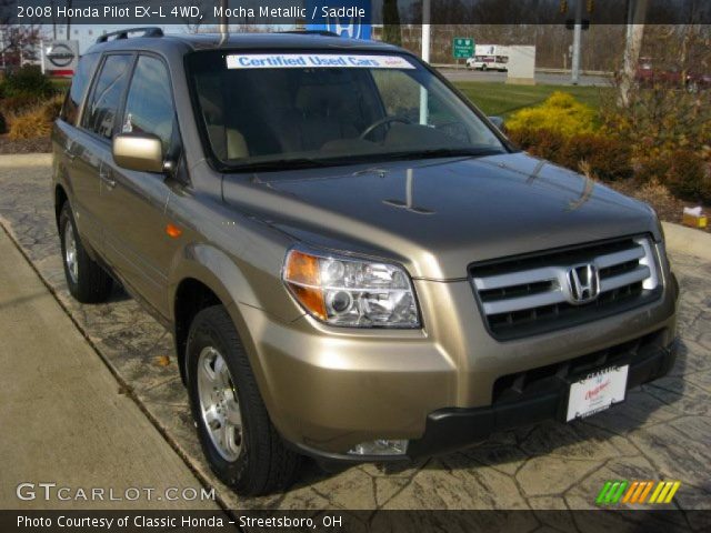 2008 Honda Pilot EX-L 4WD in Mocha Metallic