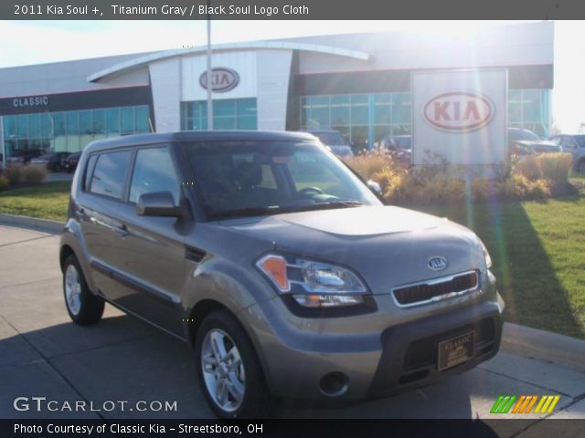 2011 Kia Soul + in Titanium Gray