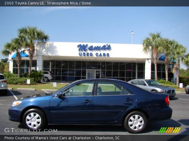 2003 Toyota Camry LE in Stratosphere Mica