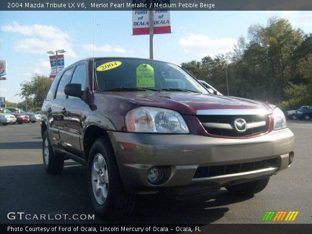 2004 Mazda Tribute LX V6 in Merlot Pearl Metallic