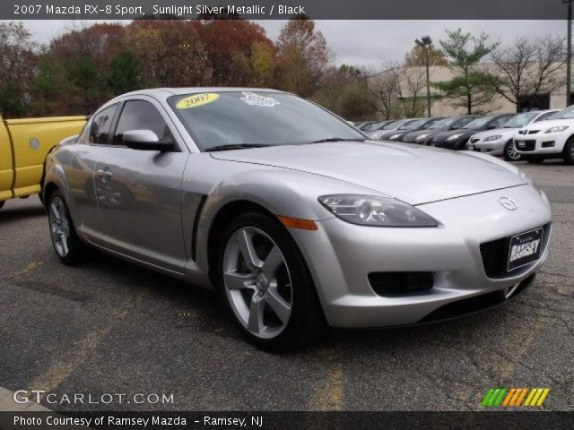 2007 Mazda RX-8 Sport in Sunlight Silver Metallic