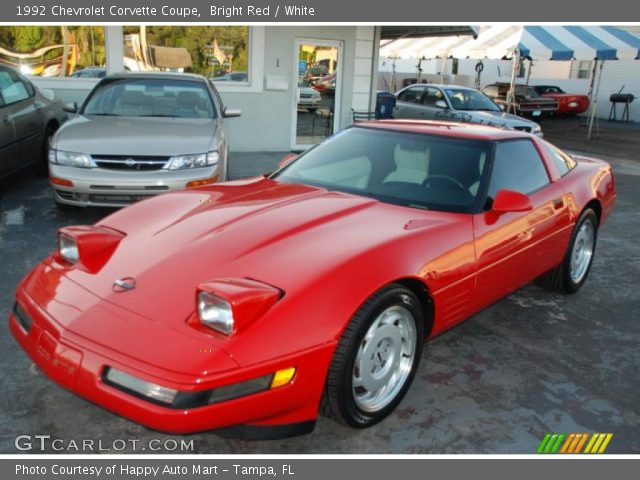 1992 Chevrolet Corvette Coupe in Bright Red