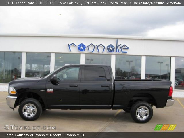 2011 Dodge Ram 2500 HD ST Crew Cab 4x4 in Brilliant Black Crystal Pearl