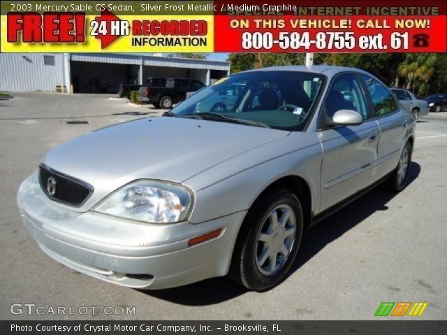 2003 Mercury Sable GS Sedan in Silver Frost Metallic