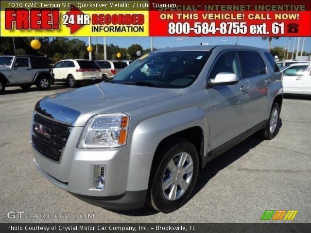 2010 GMC Terrain SLE in Quicksilver Metallic