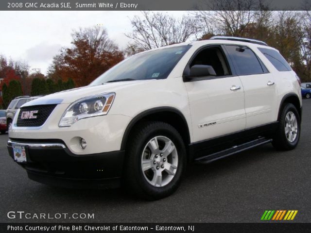 2008 GMC Acadia SLE in Summit White