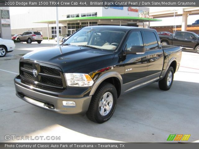 2010 Dodge Ram 1500 TRX4 Crew Cab 4x4 in Brilliant Black Crystal Pearl