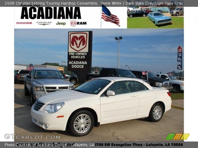 2008 Chrysler Sebring Touring Hardtop Convertible in Stone White