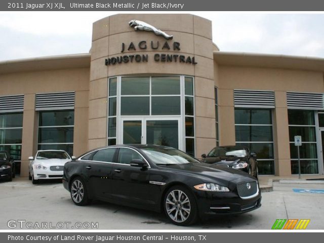 2011 Jaguar XJ XJL in Ultimate Black Metallic