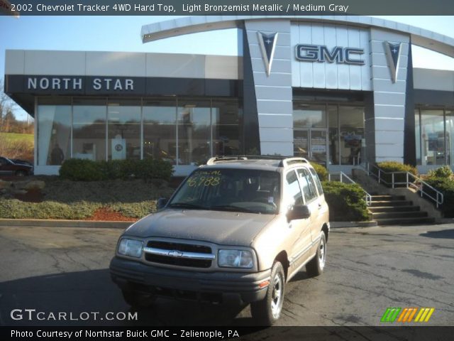 2002 Chevrolet Tracker 4WD Hard Top in Light Bronzemist Metallic