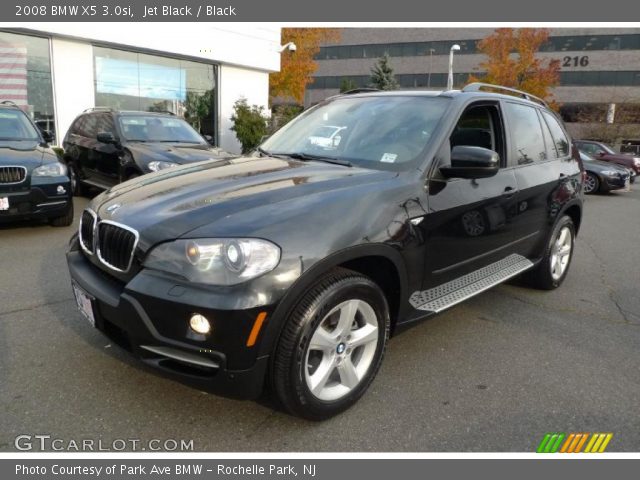 2008 BMW X5 3.0si in Jet Black