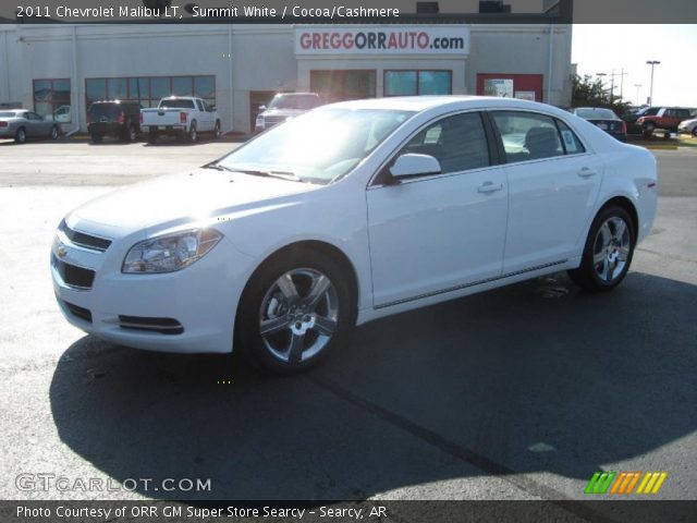 2011 Chevrolet Malibu LT in Summit White