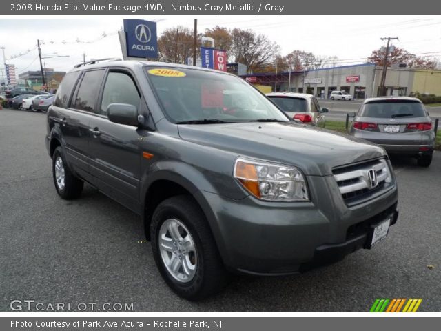 2008 Honda Pilot Value Package 4WD in Nimbus Gray Metallic