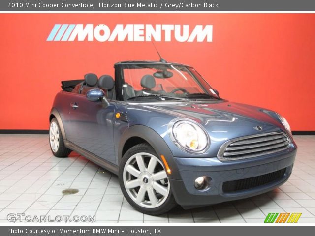 2010 Mini Cooper Convertible in Horizon Blue Metallic