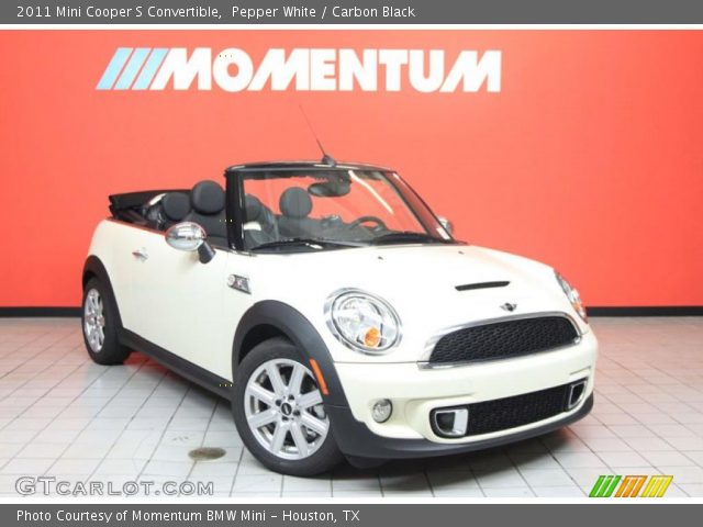 2011 Mini Cooper S Convertible in Pepper White