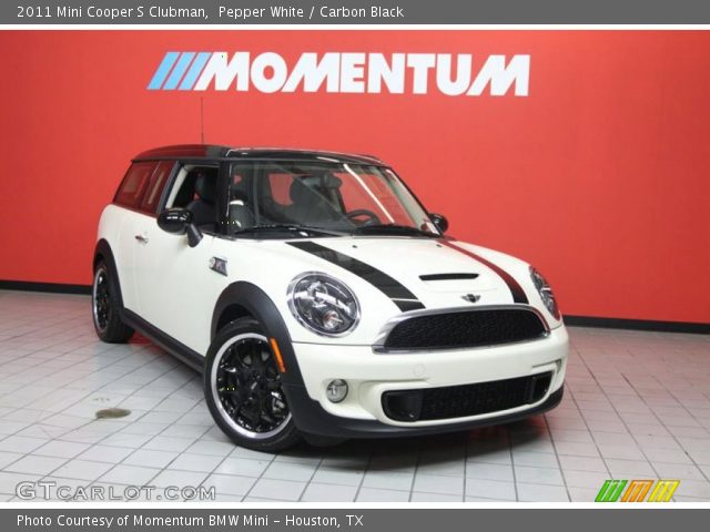 2011 Mini Cooper S Clubman in Pepper White