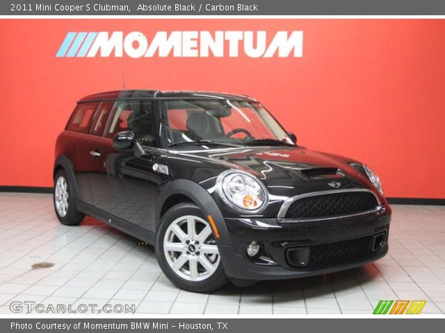 2011 Mini Cooper S Clubman in Absolute Black