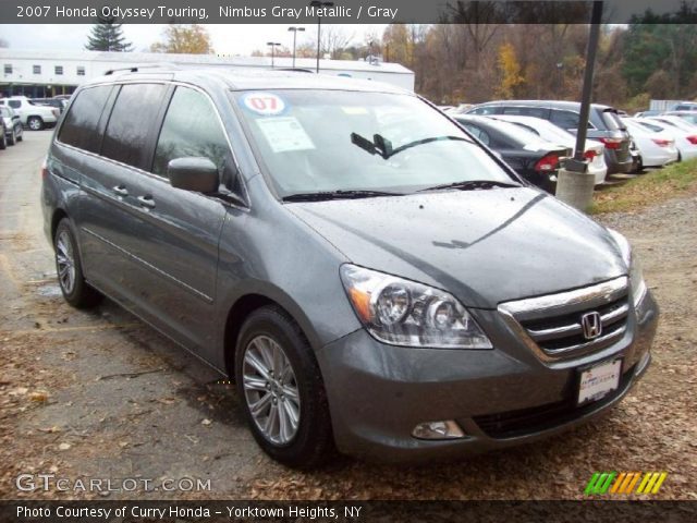 2007 Honda Odyssey Touring in Nimbus Gray Metallic