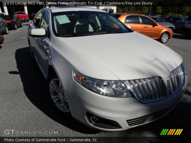 2010 Lincoln MKS FWD in White Platinum Metallic Tri-Coat